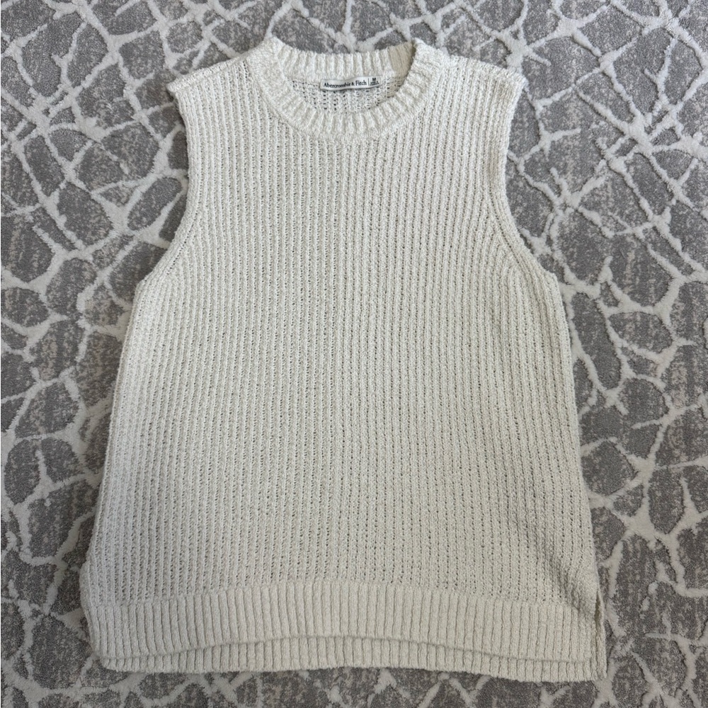 Sleeveless Knit Sweater Tank